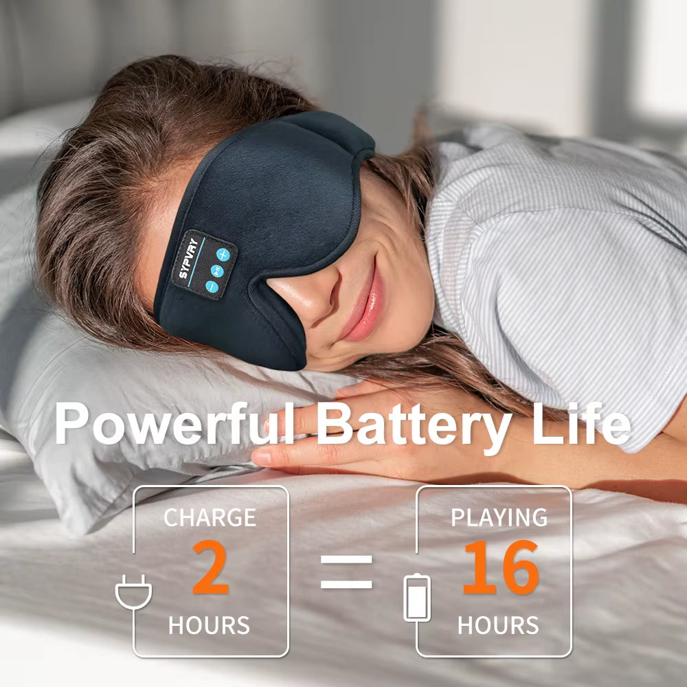 DreamTune 3D Wireless Bluetooth Sleep Mask by My Store - a stylish and comfortable eye mask for sleeping.