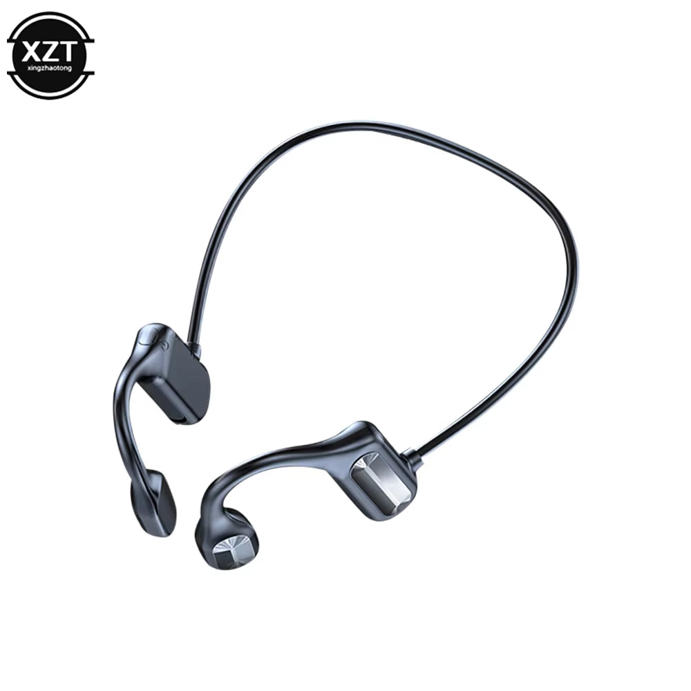 Stylish black AeroVibe BL09 Wireless Earbuds for Workouts, a perfect blend of comfort and functionality from My Store.