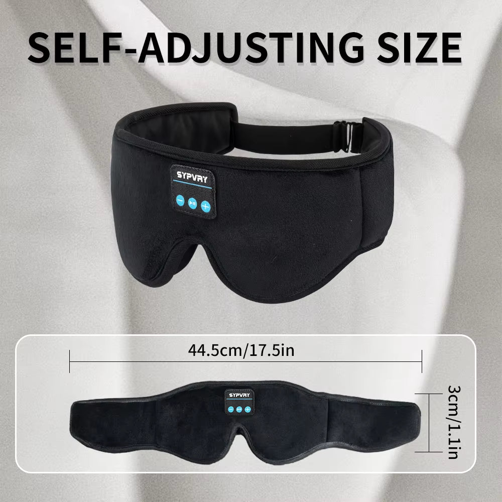 DreamTune 3D Wireless Bluetooth Sleep Mask by My Store - perfect comfortable eye mask for sleeping for travel and relaxation.