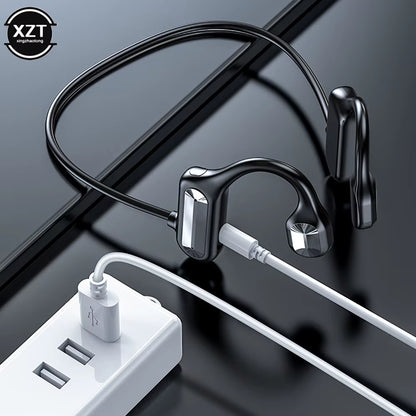 Black AeroVibe BL09 Wireless Earbuds for Workouts charging, showcasing convenience and style available at My Store.